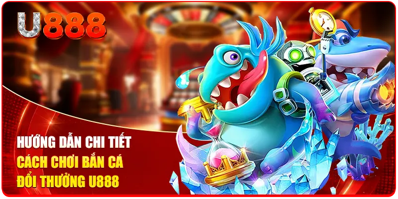 Bắn Cá Đổi Thưởng U888 | Săn Boss Khủng Nhận Ngay X500 Quà 2 Hướng dẫn chi tiết cách chơi bắn cá đổi thưởng U888