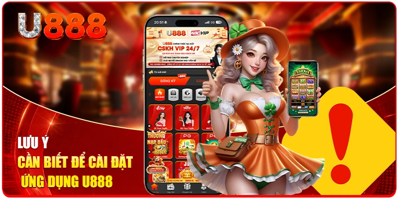 Tải App U888 - Lựa Chọn Thông Minh, Tiện Ích Không Giới Hạn 3 Lưu ý cần biết để cài đặt ứng dụng U888