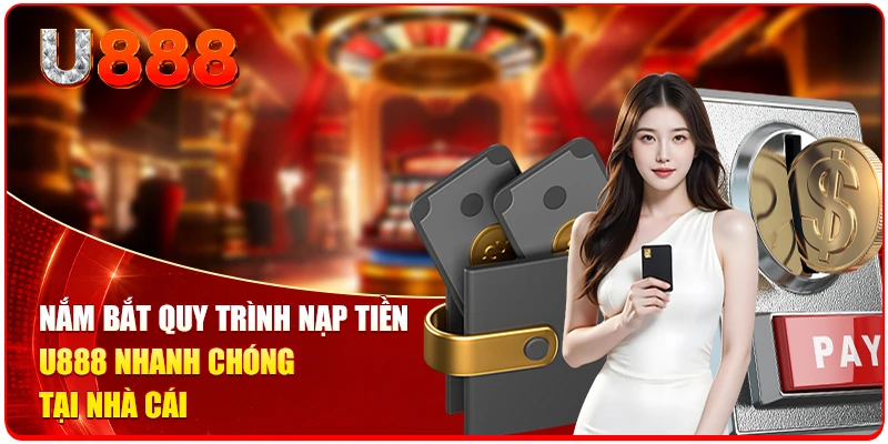 Nạp Tiền U888 - Chi Tiết Quy Trình Giao Dịch Dễ Dàng Từ A-Z 3 Nắm bắt quy trình nạp tiền U888 nhanh chóng tại nhà cái