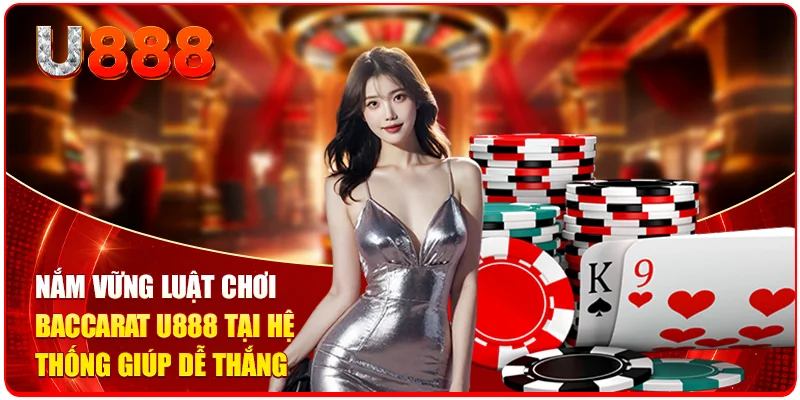 Luật Chơi Baccarat U888 Và Những Quy Luật Chi Tiết Cần Biết 1 Nắm vững luật chơi Baccarat u888 tại hệ thống giúp dễ thắng
