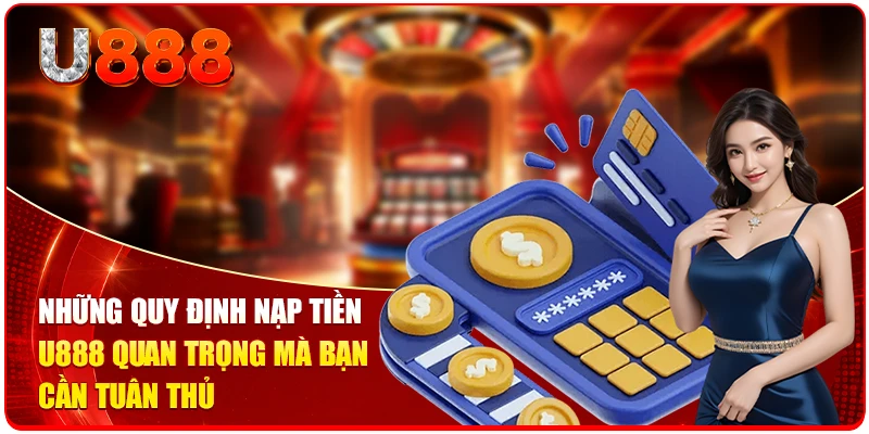 Nạp Tiền U888 - Chi Tiết Quy Trình Giao Dịch Dễ Dàng Từ A-Z 1 Những quy định nạp tiền U888 quan trọng mà bạn cần tuân thủ