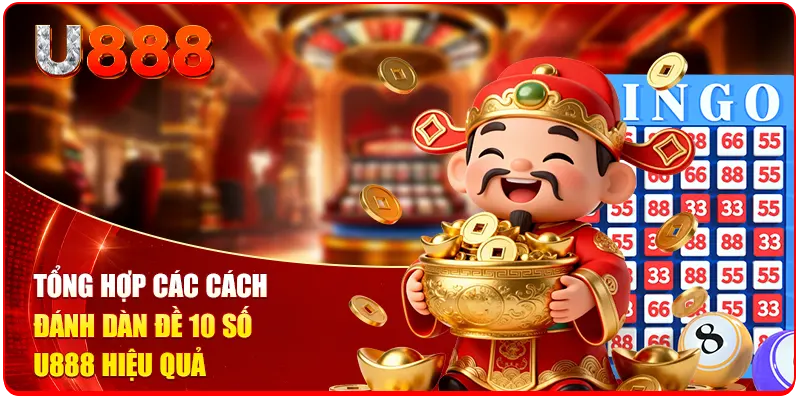 Cách Đánh Dàn Đề 10 Số U888 | Tăng Xác Suất Trúng Giải Nhất 2 Tổng hợp các cách đánh dàn đề 10 số U888 hiệu quả