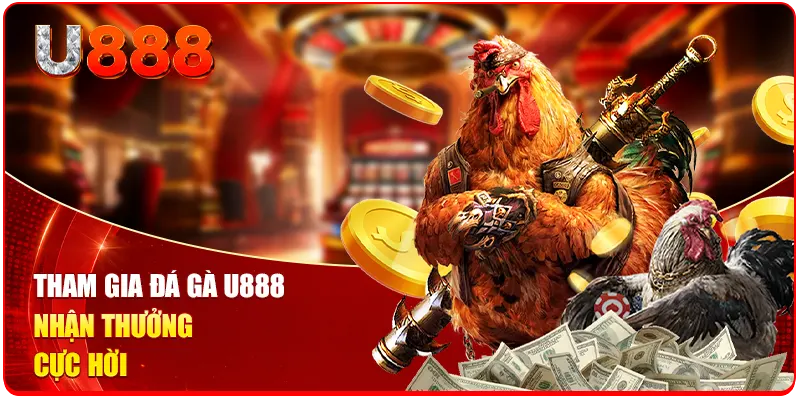 Tham gia đá gà U888 nhận thưởng cực hời